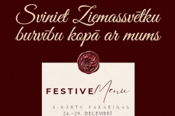 Ziemassvētku vakariņas 24.–26. decembrī.  Pullman Riga Old Town